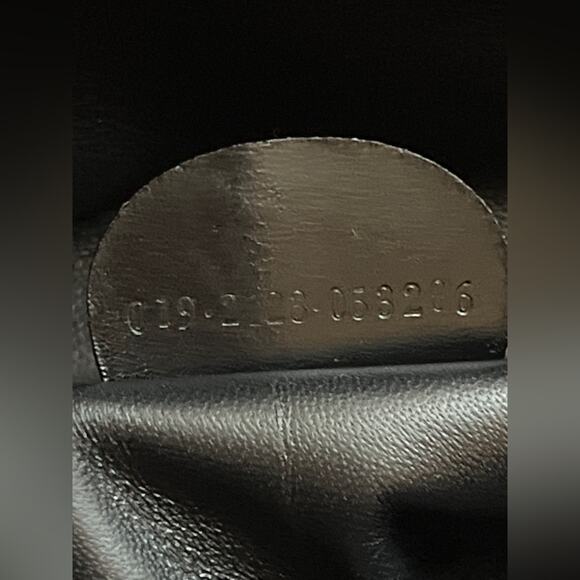 Gucci Tom Ford Vintage Made In Italy Black Suede Tote Bag Rago Bros Restored - Picture 3 of 13